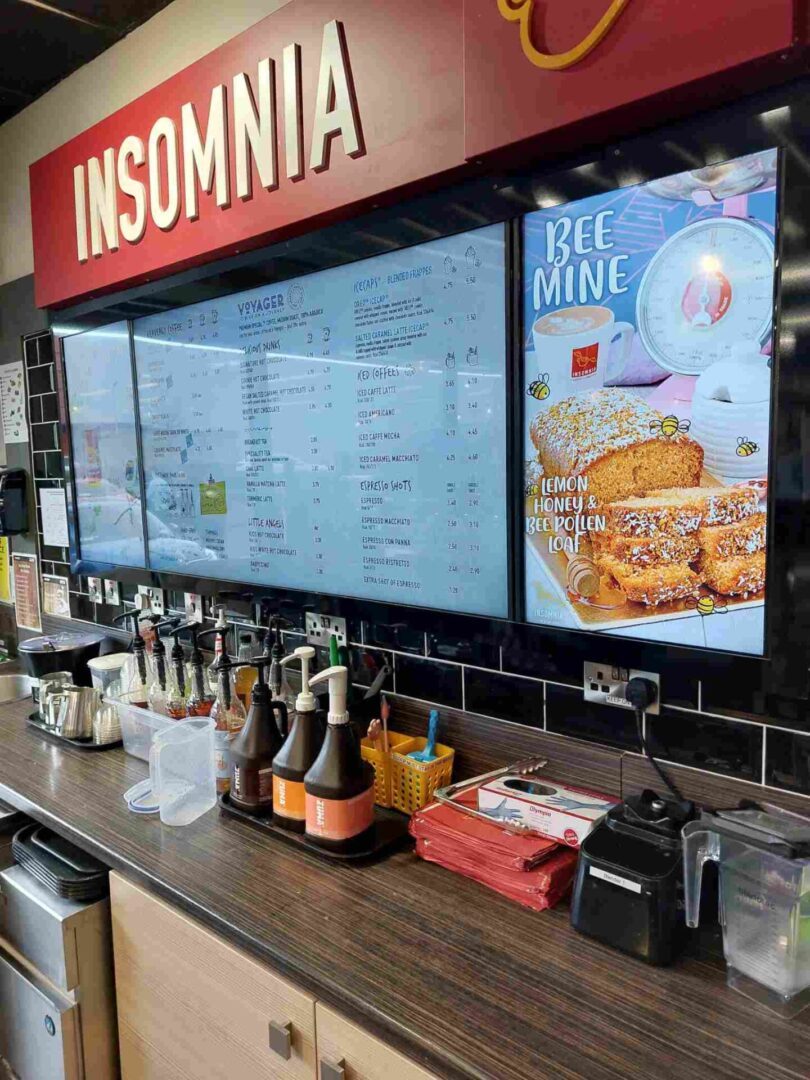 Digital Menu Screens
