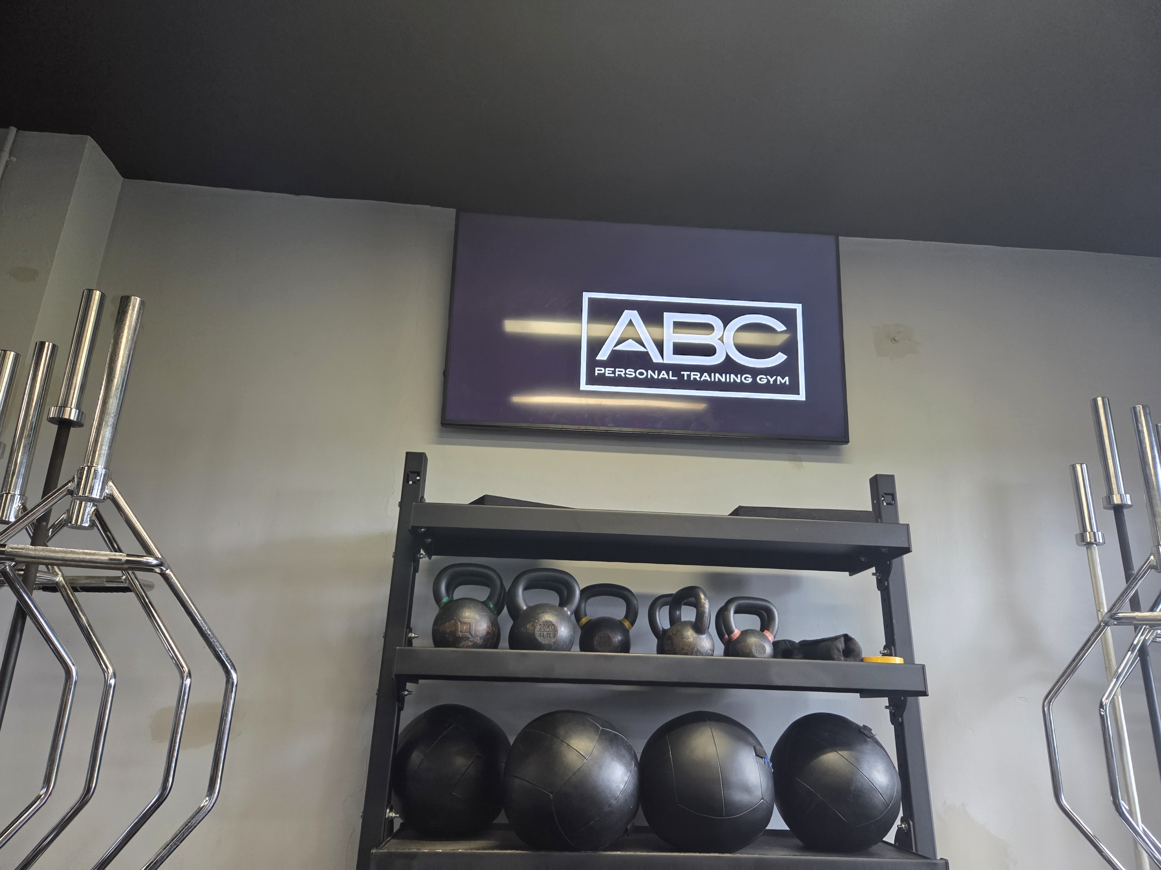 Gym digital signage