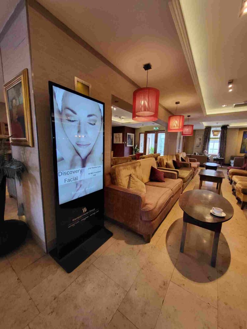 Interactive touch screen